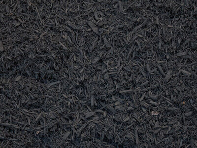 a picture of black mulch